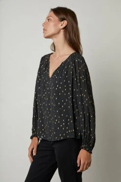 Velvet By Graham & Spencer KRISTA BOHO TOP