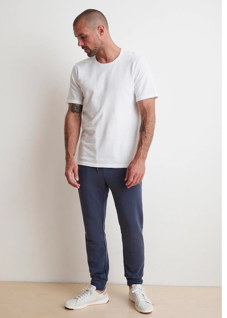 Velvet By Graham & Spencer Mens DOM MICRO TERRY CREW TEE 4 Velvet By Graham & Spencer Mens DOM MICRO TERRY CREW TEE