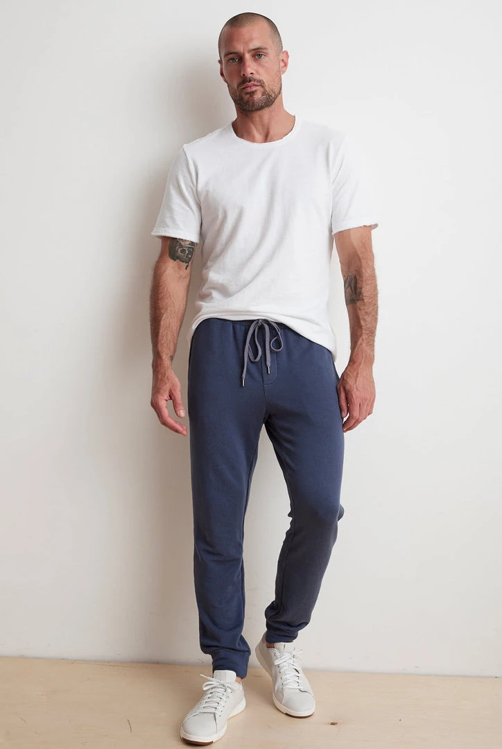 Velvet By Graham & Spencer Mens CROSBY LUXE FLEECE JOGGER 1 Velvet By Graham & Spencer Mens CROSBY LUXE FLEECE JOGGER