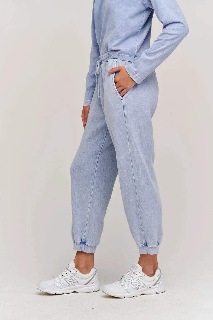 Velvet By Graham & Spencer CYNTHIA MINERAL FLEECE SWEATPANT Womens 2 Velvet By Graham & Spencer CYNTHIA MINERAL FLEECE SWEATPANT Womens