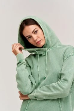 Velvet By Graham & Spencer DORTHY SWEATSHIRT HOODIE DRESS Womens 9 Velvet By Graham & Spencer DORTHY SWEATSHIRT HOODIE DRESS Womens