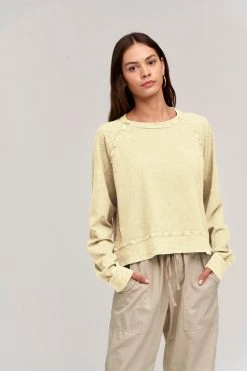 Velvet By Graham & Spencer SHAYLEN MINERAL JERSEY TEE Womens