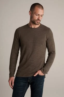 Velvet By Graham & Spencer RAYMON MOCK TWIST JERSEY KNIT TOP