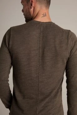 Velvet By Graham & Spencer RAYMON MOCK TWIST JERSEY KNIT TOP