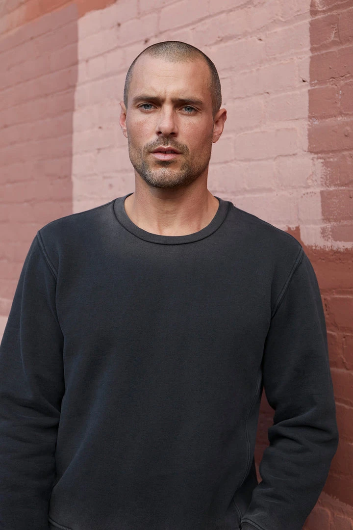 Velvet By Graham & Spencer Mens MATTS OMBRE FLEECE SWEATSHIRT 10 Velvet By Graham & Spencer Mens MATTS OMBRE FLEECE SWEATSHIRT