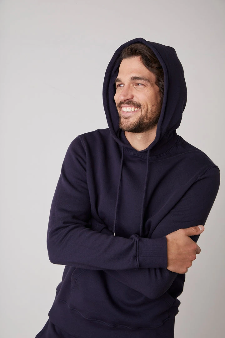 Velvet By Graham & Spencer COOPER PULLOVER HOODIE Mens 6 Velvet By Graham & Spencer COOPER PULLOVER HOODIE Mens