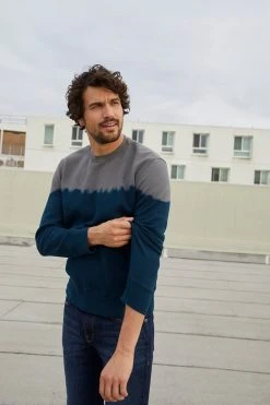 Velvet By Graham & Spencer JARED TIE DYE SWEATSHIRT