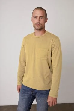 Velvet By Graham & Spencer OLIVER POCKET TEE Mens 14 Velvet By Graham & Spencer OLIVER POCKET TEE Mens