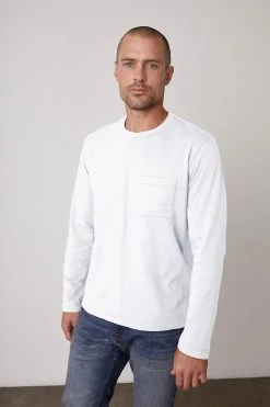 Velvet By Graham & Spencer OLIVER POCKET TEE Mens 16 Velvet By Graham & Spencer OLIVER POCKET TEE Mens