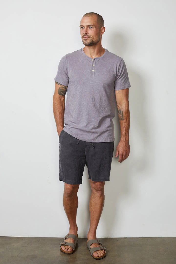 Velvet By Graham & Spencer MAXWELL LINEN SHORT Mens 10 Velvet By Graham & Spencer MAXWELL LINEN SHORT Mens