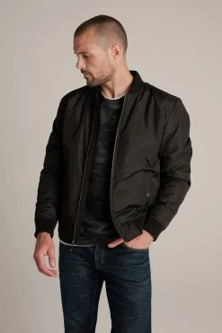 Velvet By Graham & Spencer Mens DOUGAL BOMBER JACKET