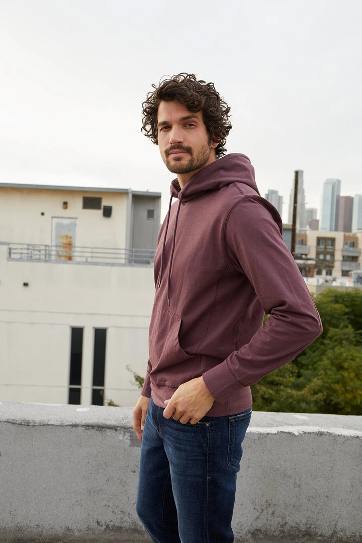 Velvet By Graham & Spencer Mens BARTH PULLOVER HOODIE 3 Velvet By Graham & Spencer Mens BARTH PULLOVER HOODIE