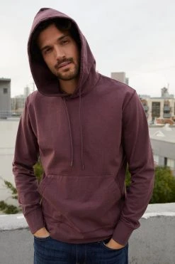 Velvet By Graham & Spencer Mens BARTH PULLOVER HOODIE