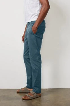 Velvet By Graham & Spencer BROGAN COTTON TWILL PANT 32 Velvet By Graham & Spencer BROGAN COTTON TWILL PANT