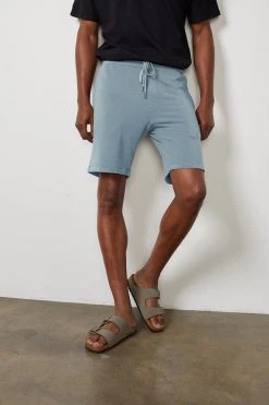 Velvet By Graham & Spencer ATLAS LUXE FLEECE DRAWSTRING SHORT 8 Velvet By Graham & Spencer ATLAS LUXE FLEECE DRAWSTRING SHORT