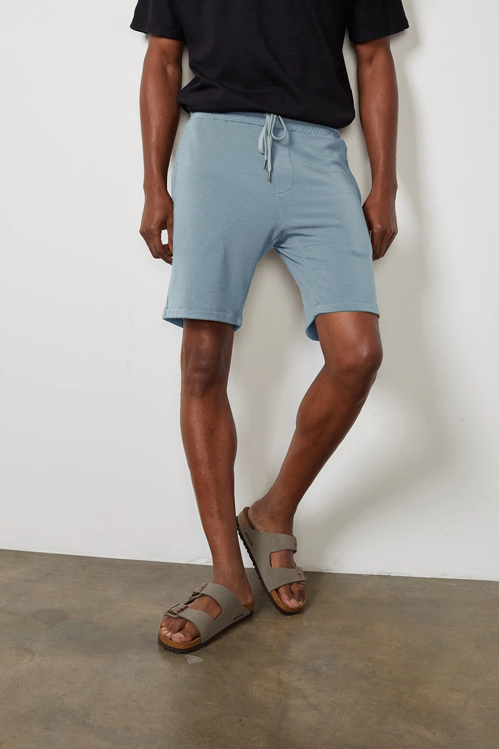 Velvet By Graham & Spencer ATLAS LUXE FLEECE DRAWSTRING SHORT 4 Velvet By Graham & Spencer ATLAS LUXE FLEECE DRAWSTRING SHORT
