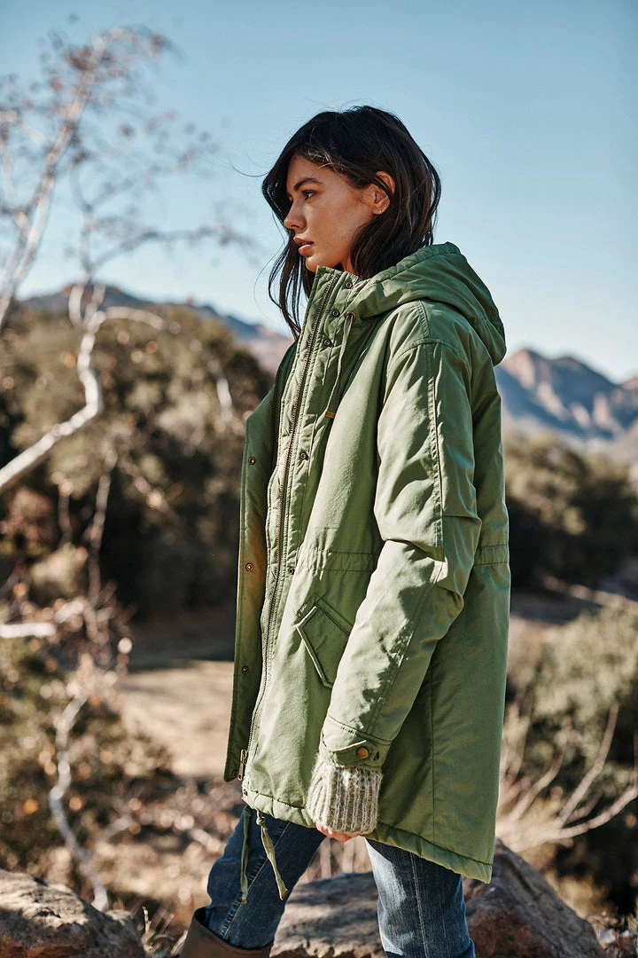 Velvet By Graham & Spencer Womens NICKI PARKA JACKET 3 Velvet By Graham & Spencer Womens NICKI PARKA JACKET