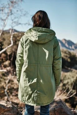 Velvet By Graham & Spencer Womens NICKI PARKA JACKET 9 Velvet By Graham & Spencer Womens NICKI PARKA JACKET