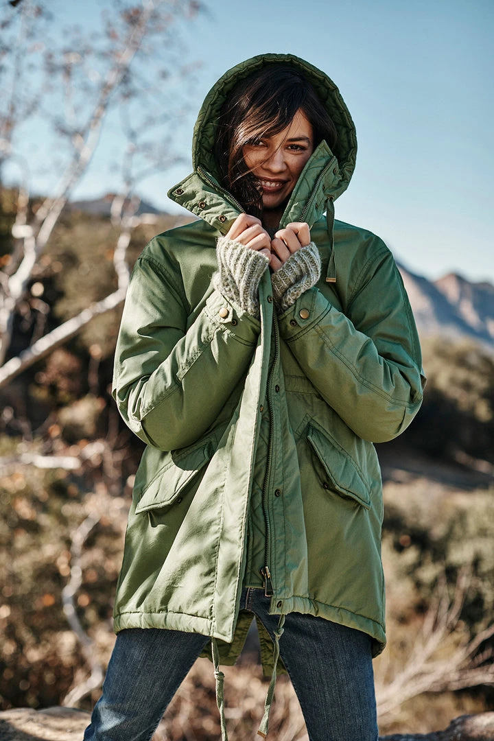 Velvet By Graham & Spencer Womens NICKI PARKA JACKET 2 Velvet By Graham & Spencer Womens NICKI PARKA JACKET