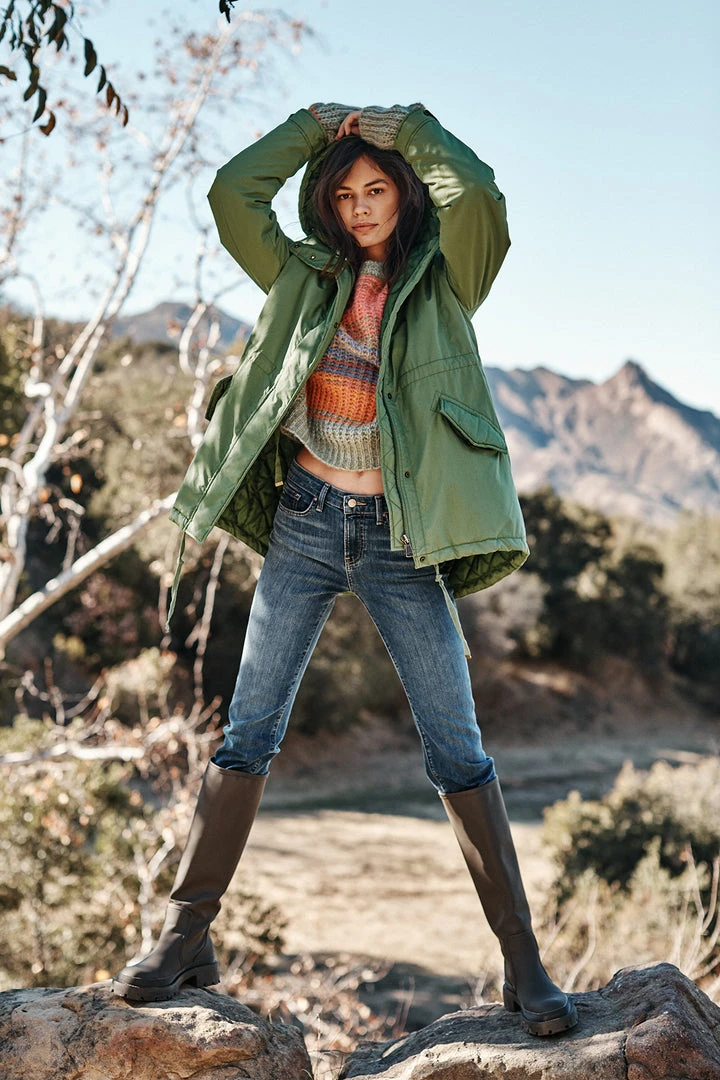 Velvet By Graham & Spencer Womens NICKI PARKA JACKET 1 Velvet By Graham & Spencer Womens NICKI PARKA JACKET