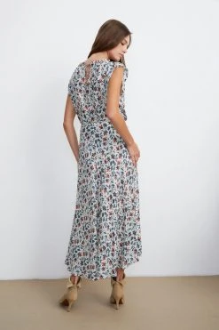 Velvet By Graham & Spencer Womens ROSETTA PRINTED BLOUSE