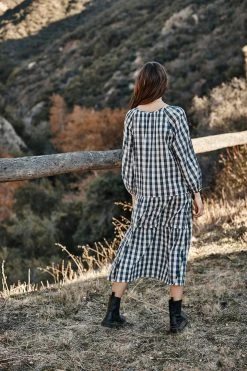 Velvet By Graham & Spencer Womens TRISH PRINTED GINGHAM DRESS 19 Velvet By Graham & Spencer Womens TRISH PRINTED GINGHAM DRESS