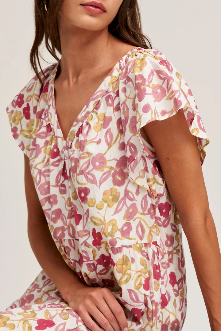 Velvet By Graham & Spencer Womens IVY PRINTED COTTON CAMBRIC DRESS 8 Velvet By Graham & Spencer Womens IVY PRINTED COTTON CAMBRIC DRESS