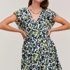 Velvet By Graham & Spencer Womens IVY PRINTED COTTON CAMBRIC DRESS