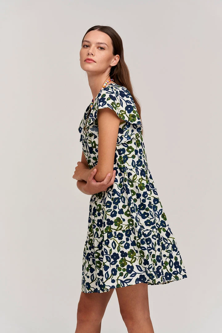 Velvet By Graham & Spencer Womens IVY PRINTED COTTON CAMBRIC DRESS 3 Velvet By Graham & Spencer Womens IVY PRINTED COTTON CAMBRIC DRESS