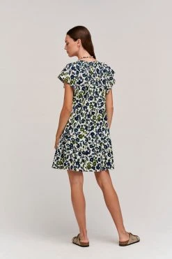 Velvet By Graham & Spencer Womens IVY PRINTED COTTON CAMBRIC DRESS 12 Velvet By Graham & Spencer Womens IVY PRINTED COTTON CAMBRIC DRESS
