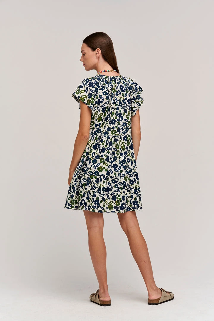 Velvet By Graham & Spencer Womens IVY PRINTED COTTON CAMBRIC DRESS 4 Velvet By Graham & Spencer Womens IVY PRINTED COTTON CAMBRIC DRESS