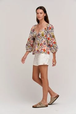 Velvet By Graham & Spencer STASS PRINTED TOP