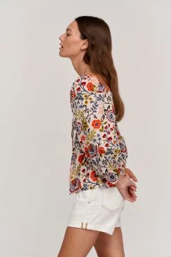 Velvet By Graham & Spencer STASS PRINTED TOP