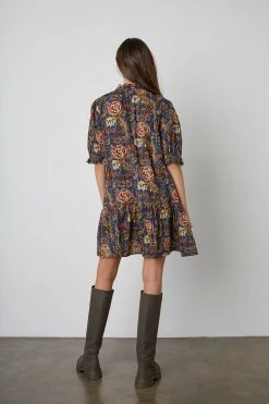 Velvet By Graham & Spencer TORY PRINTED DRESS