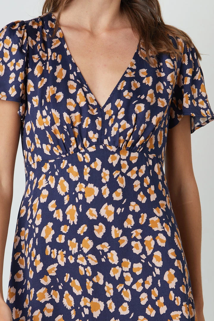 Velvet By Graham & Spencer DREW CHEETAH PRINT DRESS Womens 6 Velvet By Graham & Spencer DREW CHEETAH PRINT DRESS Womens