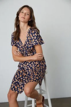 Velvet By Graham & Spencer DREW CHEETAH PRINT DRESS Womens 10 Velvet By Graham & Spencer DREW CHEETAH PRINT DRESS Womens