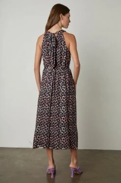 Velvet By Graham & Spencer EDANA PRINTED MAXI DRESS Womens