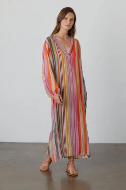 Velvet By Graham & Spencer PIA PRINTED MAXI DRESS 9 Velvet By Graham & Spencer PIA PRINTED MAXI DRESS