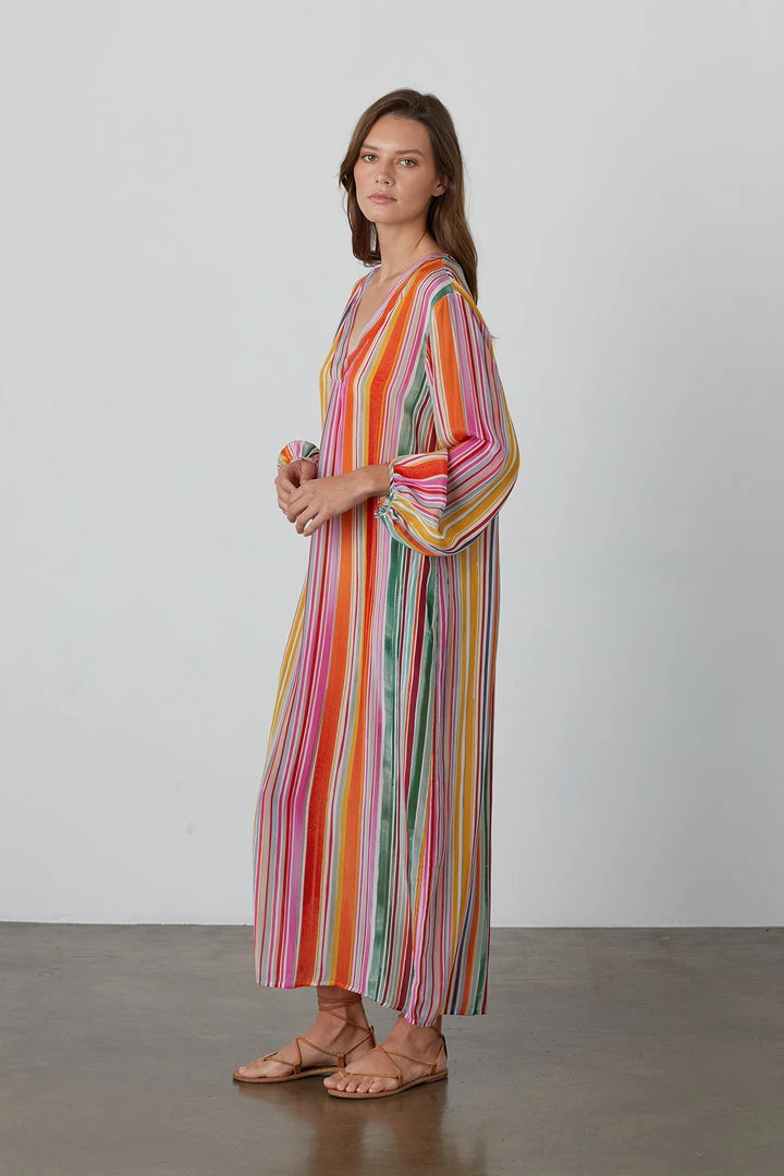 Velvet By Graham & Spencer PIA PRINTED MAXI DRESS 5 Velvet By Graham & Spencer PIA PRINTED MAXI DRESS