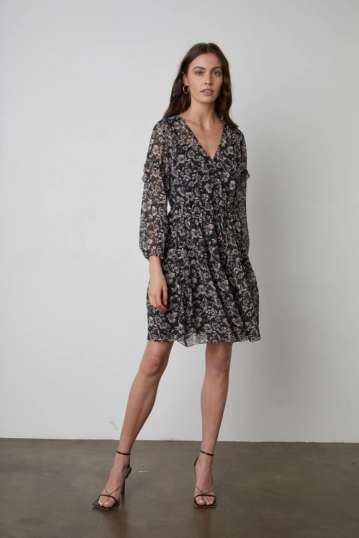Velvet By Graham & Spencer Womens SELINA PRINTED BOHO DRESS 3 Velvet By Graham & Spencer Womens SELINA PRINTED BOHO DRESS