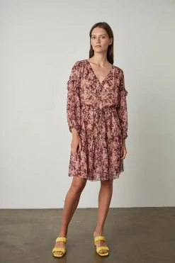 Velvet By Graham & Spencer Womens SELINA PRINTED BOHO DRESS 13 Velvet By Graham & Spencer Womens SELINA PRINTED BOHO DRESS
