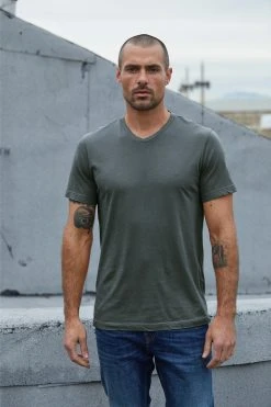 Velvet By Graham & Spencer SAMSEN WHISPER CLASSIC V-NECK TEE 10 Velvet By Graham & Spencer SAMSEN WHISPER CLASSIC V-NECK TEE