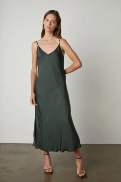 Velvet By Graham & Spencer POPPY SLIP DRESS