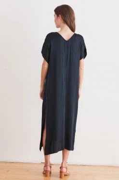 Velvet By Graham & Spencer SHAE SATIN DRESS Womens 3 Velvet By Graham & Spencer SHAE SATIN DRESS Womens