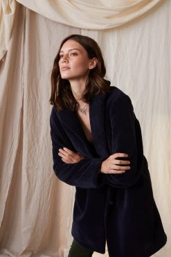 Velvet By Graham & Spencer TRISHELLE LUX SHERPA OVERSIZED COAT Womens 16 Velvet By Graham & Spencer TRISHELLE LUX SHERPA OVERSIZED COAT Womens