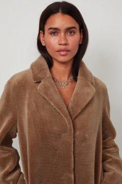 Velvet By Graham & Spencer TRISHELLE LUX SHERPA OVERSIZED COAT Womens 20 Velvet By Graham & Spencer TRISHELLE LUX SHERPA OVERSIZED COAT Womens