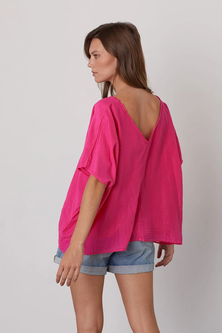 Velvet By Graham & Spencer ALINN BOXY V-NECK TOP 10 Velvet By Graham & Spencer ALINN BOXY V-NECK TOP