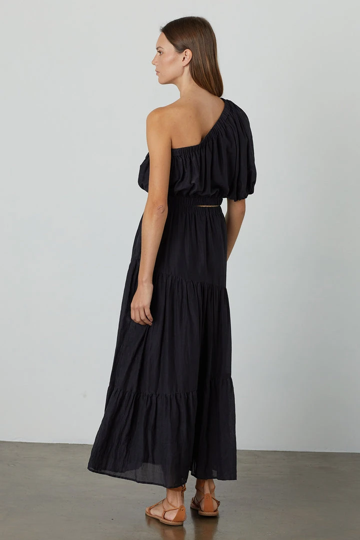 Velvet By Graham & Spencer CRISTA ONE SHOULDER MAXI DRESS Womens 3 Velvet By Graham & Spencer CRISTA ONE SHOULDER MAXI DRESS Womens