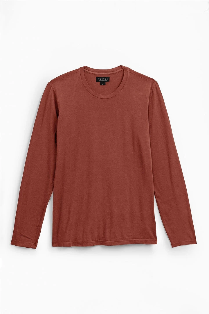 Velvet By Graham & Spencer SKEETER WHISPER CLASSIC CREW NECK TEE Mens 15 Velvet By Graham & Spencer SKEETER WHISPER CLASSIC CREW NECK TEE Mens