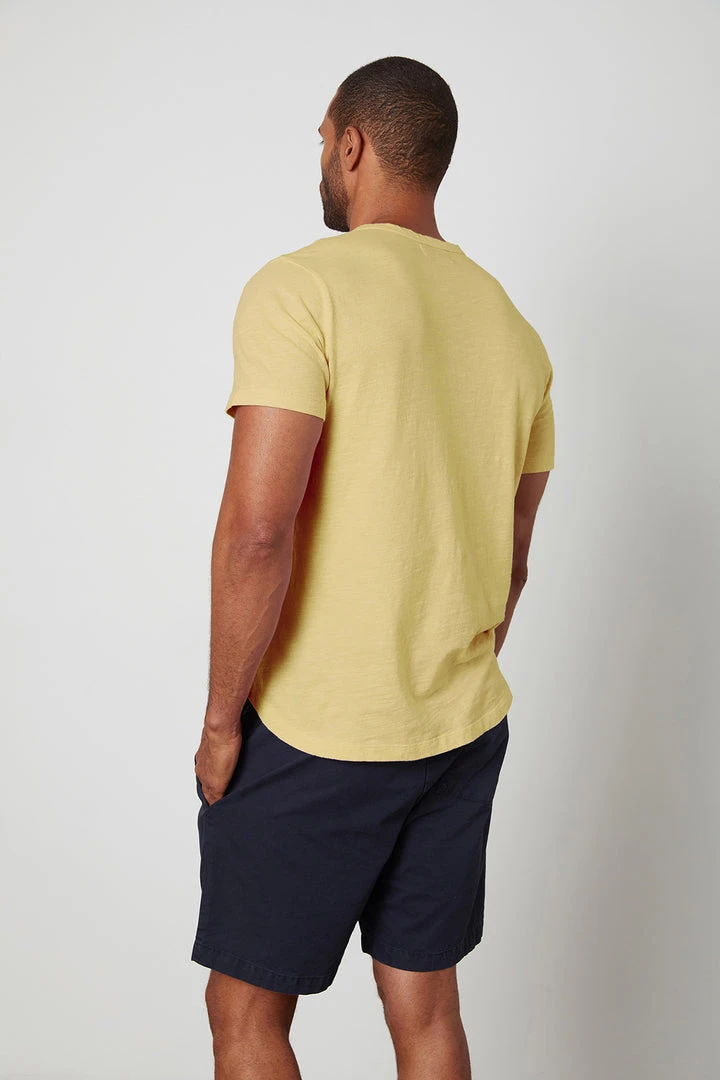 Velvet By Graham & Spencer Mens AMARO CREW NECK SLUB TEE 2 Velvet By Graham & Spencer Mens AMARO CREW NECK SLUB TEE